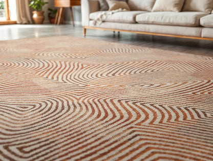 Tapis tissé plat moderne SCARLET