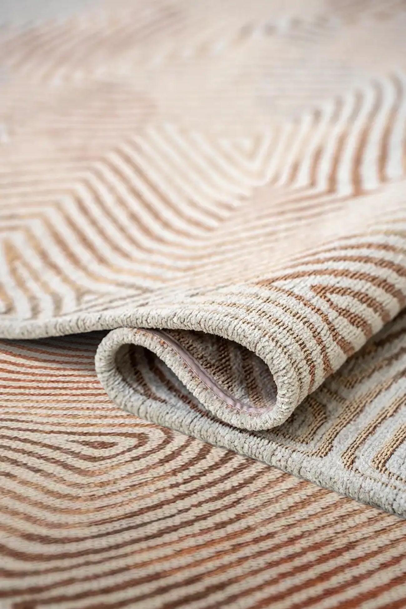 Tapis tissé plat moderne SCARLET