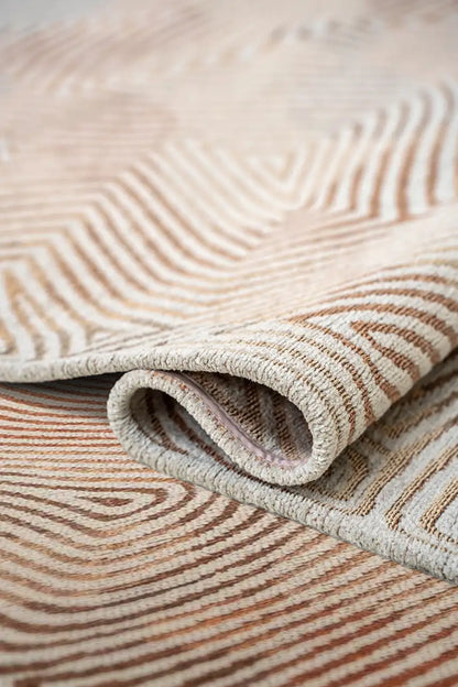 Tapis tissé plat moderne SCARLET