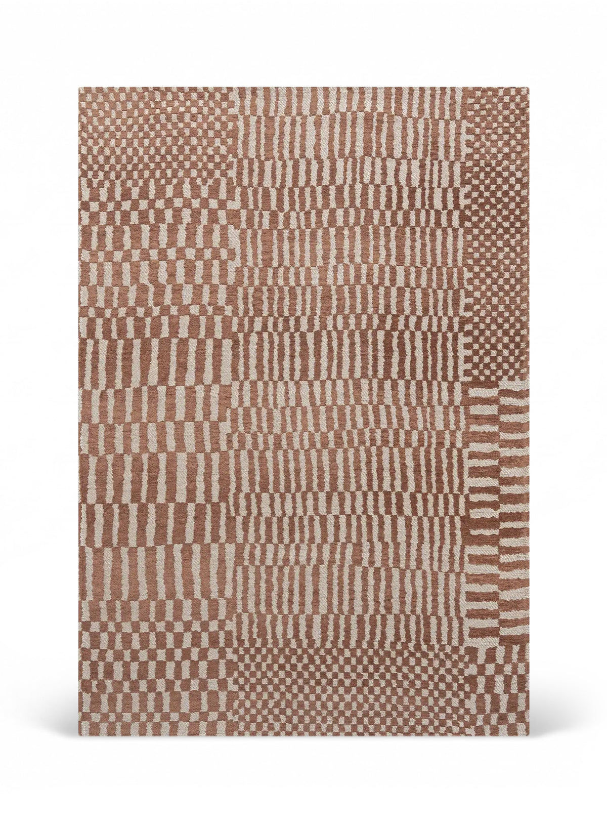 Tapis tissé plat moderne BERBER STRUCTURES
