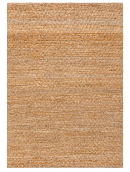 Tapis de salon en jute tissé plat CLARITY