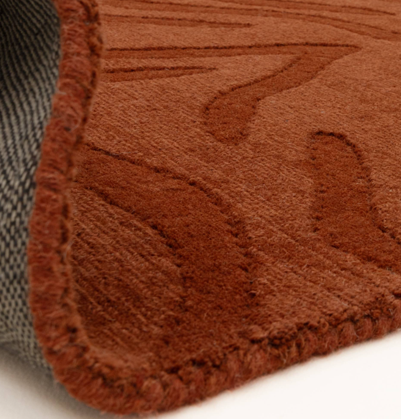 Tapis tissé plat moderne MILL