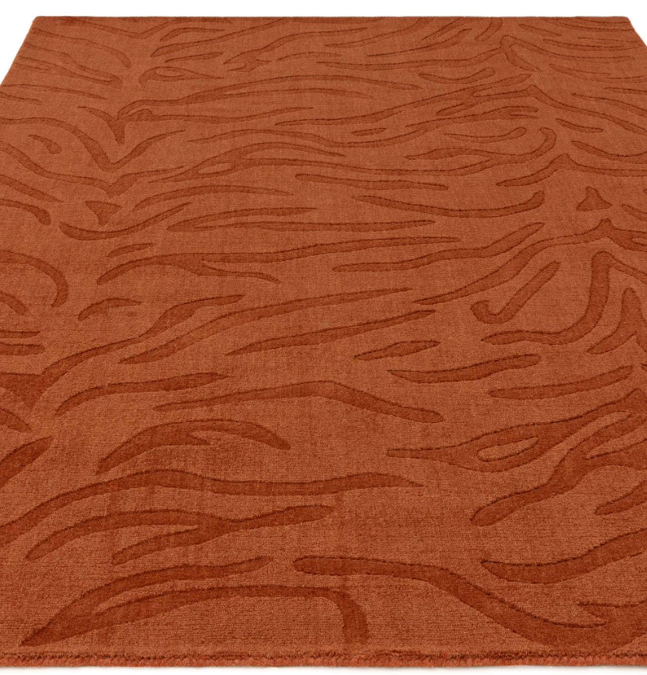 Tapis tissé plat moderne MILL