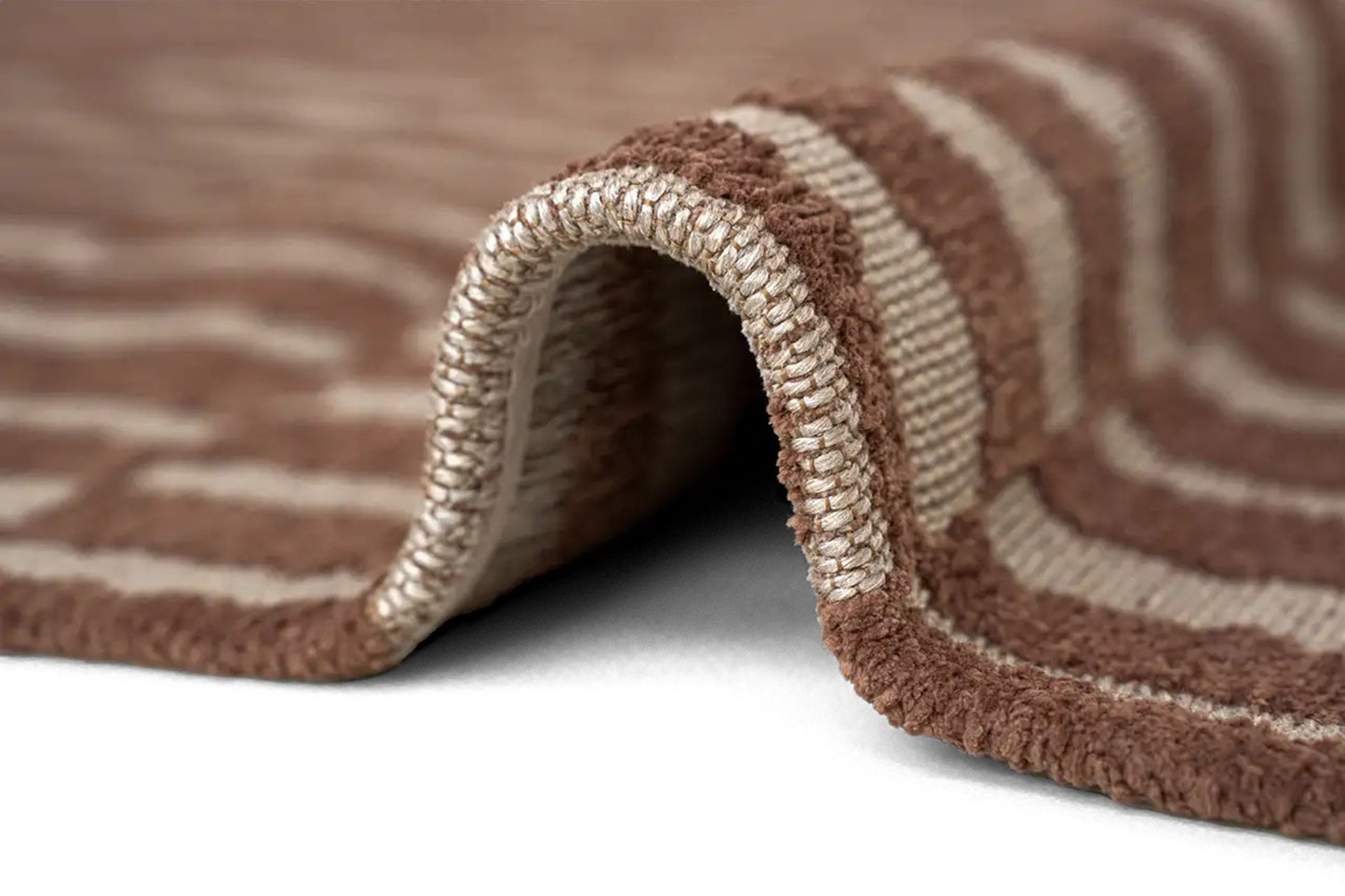 Tapis tissé plat moderne BERBER STRUCTURES