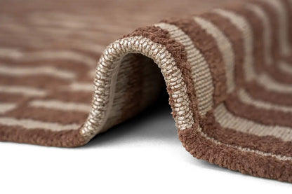 Tapis tissé plat moderne BERBER STRUCTURES