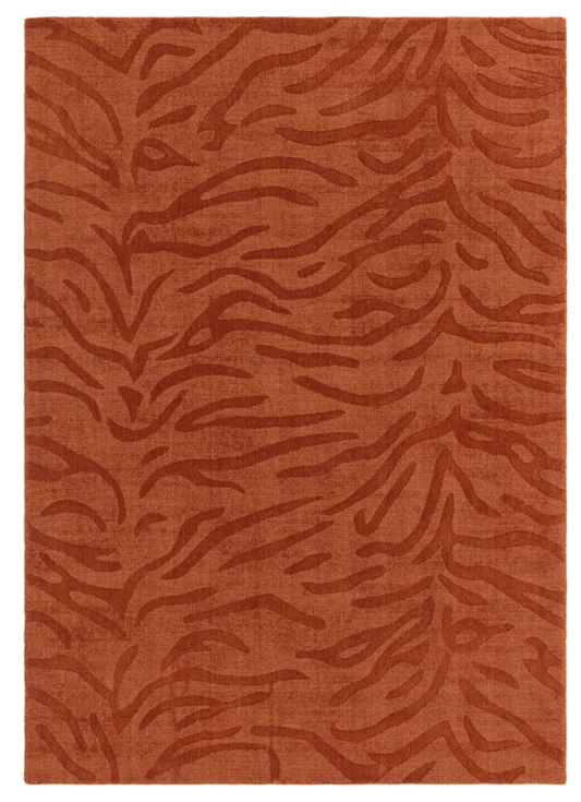 Tapis tissé plat moderne MILL