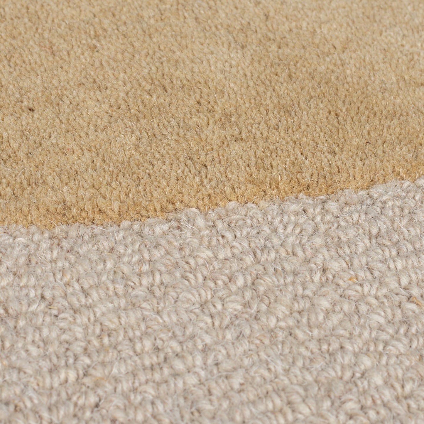Tapis de salon moderne pure laine GLEE