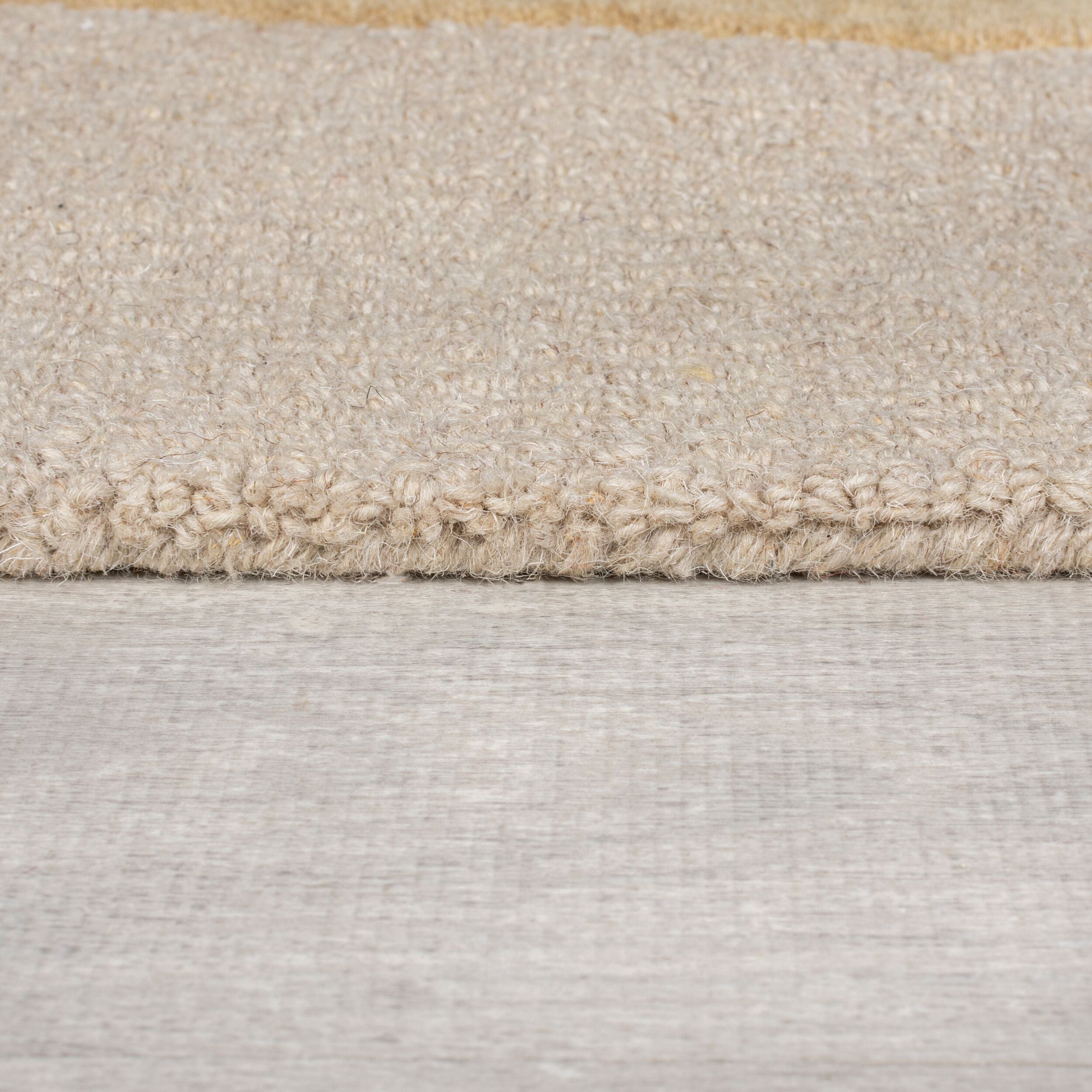 Tapis de salon moderne pure laine GLEE