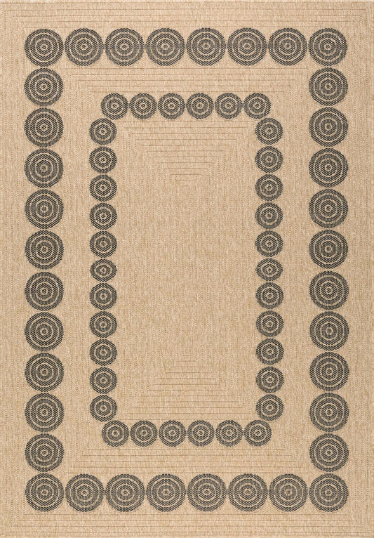 Tapis de salon style jute moderne RODY
