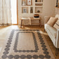 Tapis de salon style jute moderne RODY