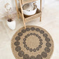 Tapis de salon style jute moderne RODY
