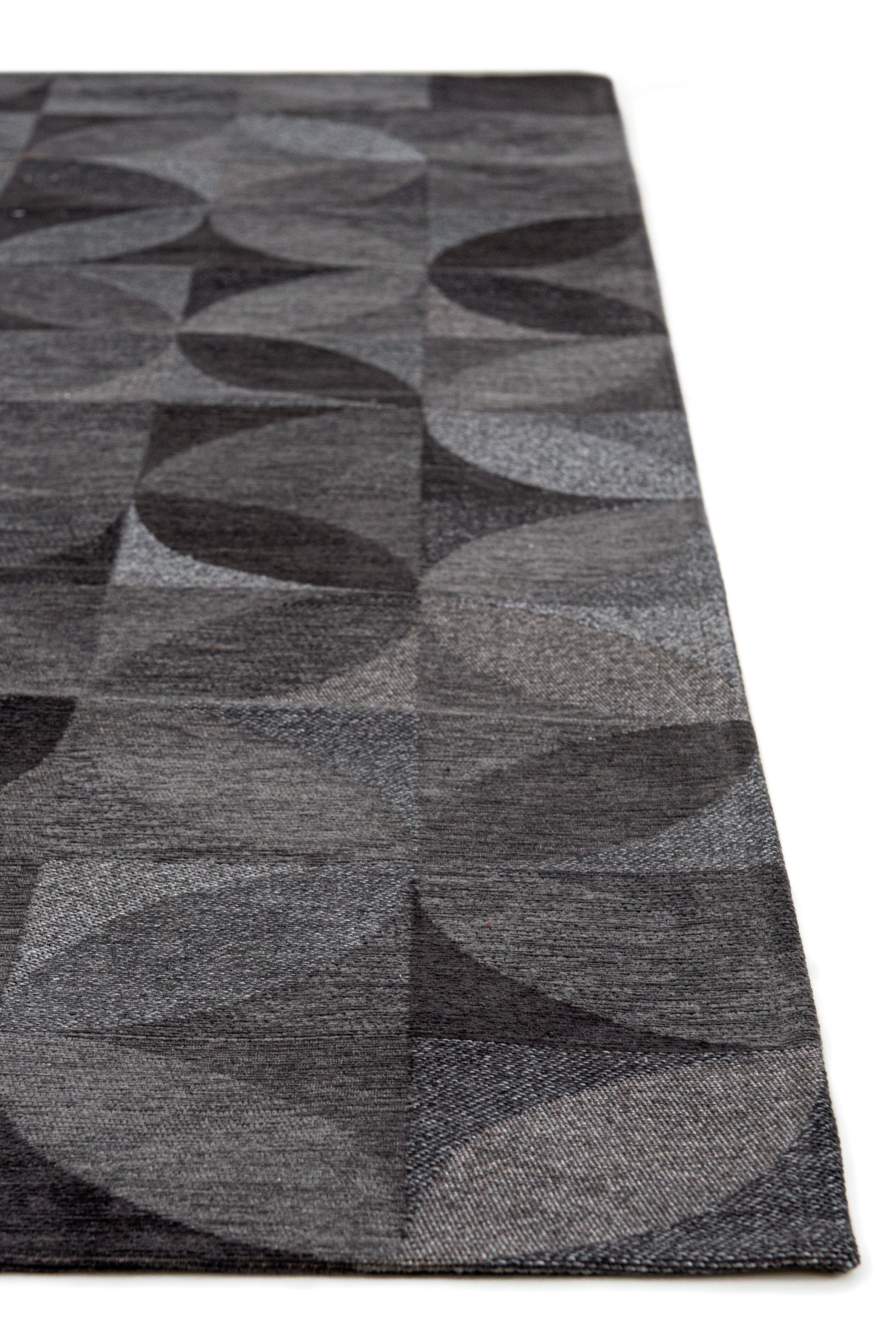 Alfombra moderna de tejido plano para sala de estar ROSEBUD