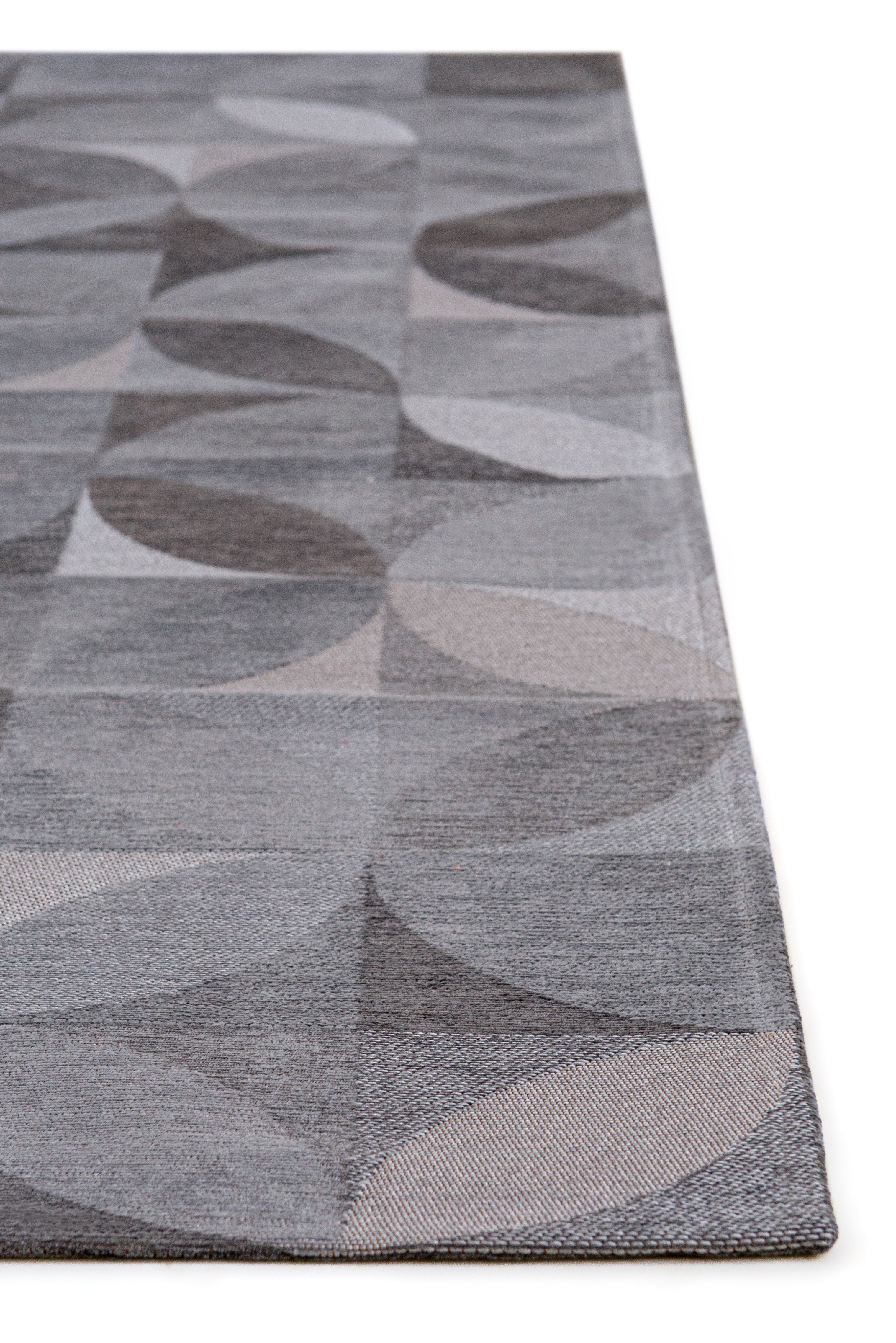 Alfombra moderna de tejido plano para sala de estar ROSEBUD