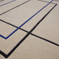 Tapis de salon moderne pure laine fait main FRAME