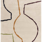 Tapis de salon moderne pure laine fait main EDGY
