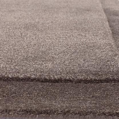 Tapis de salon moderne laine et viscose SHINE