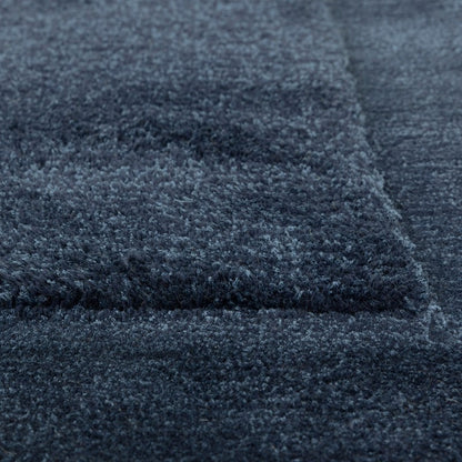 Tapis de salon moderne laine et viscose SHINE
