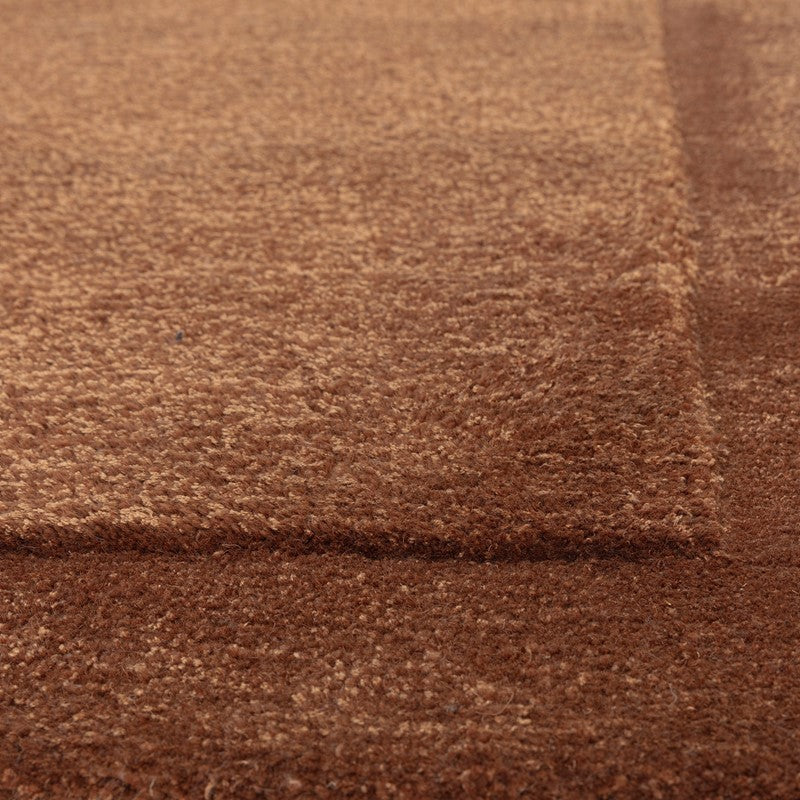 Tapis de salon moderne laine et viscose SHINE