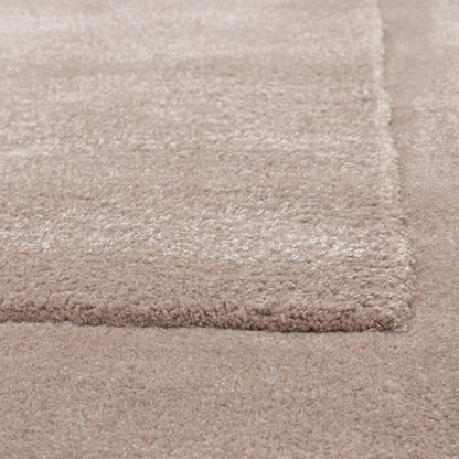 Tapis de salon moderne laine et viscose SHINE