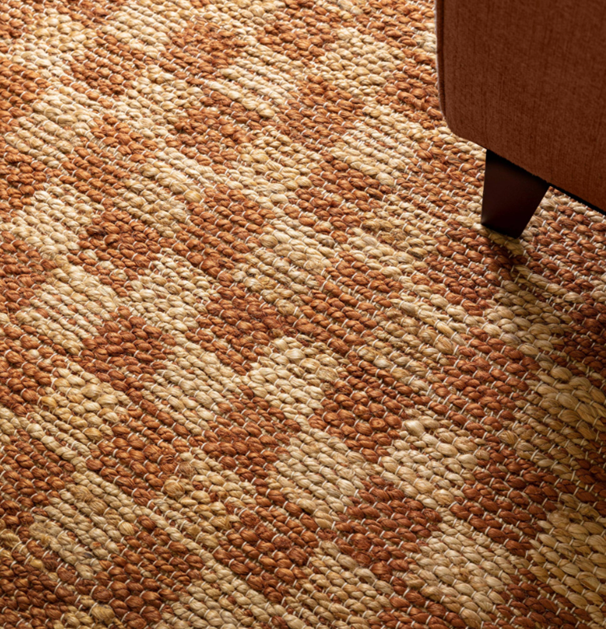 Tapis moderne en jute SCAPE