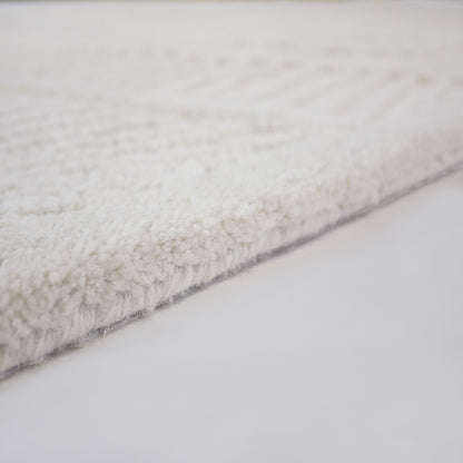 Tapis de salon, chambre et couloir en laine SWELLY