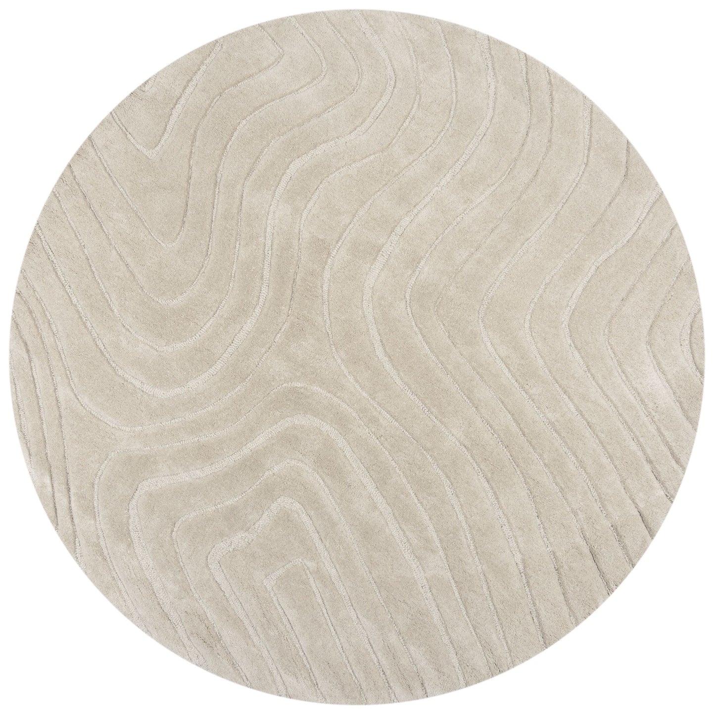 Tapis pure laine tufté main ALLAY