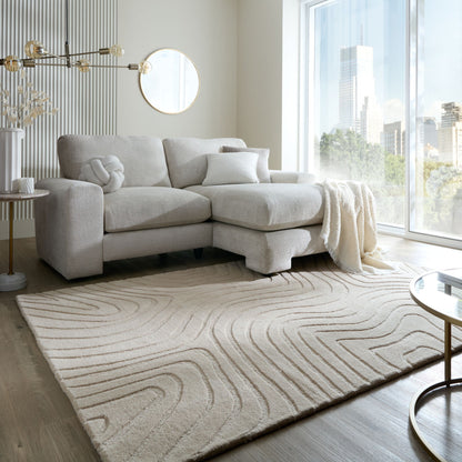 Tapis pure laine tufté main ALLAY