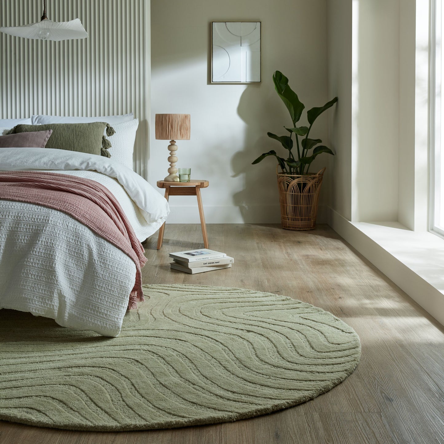 Tapis pure laine tufté main ALLAY