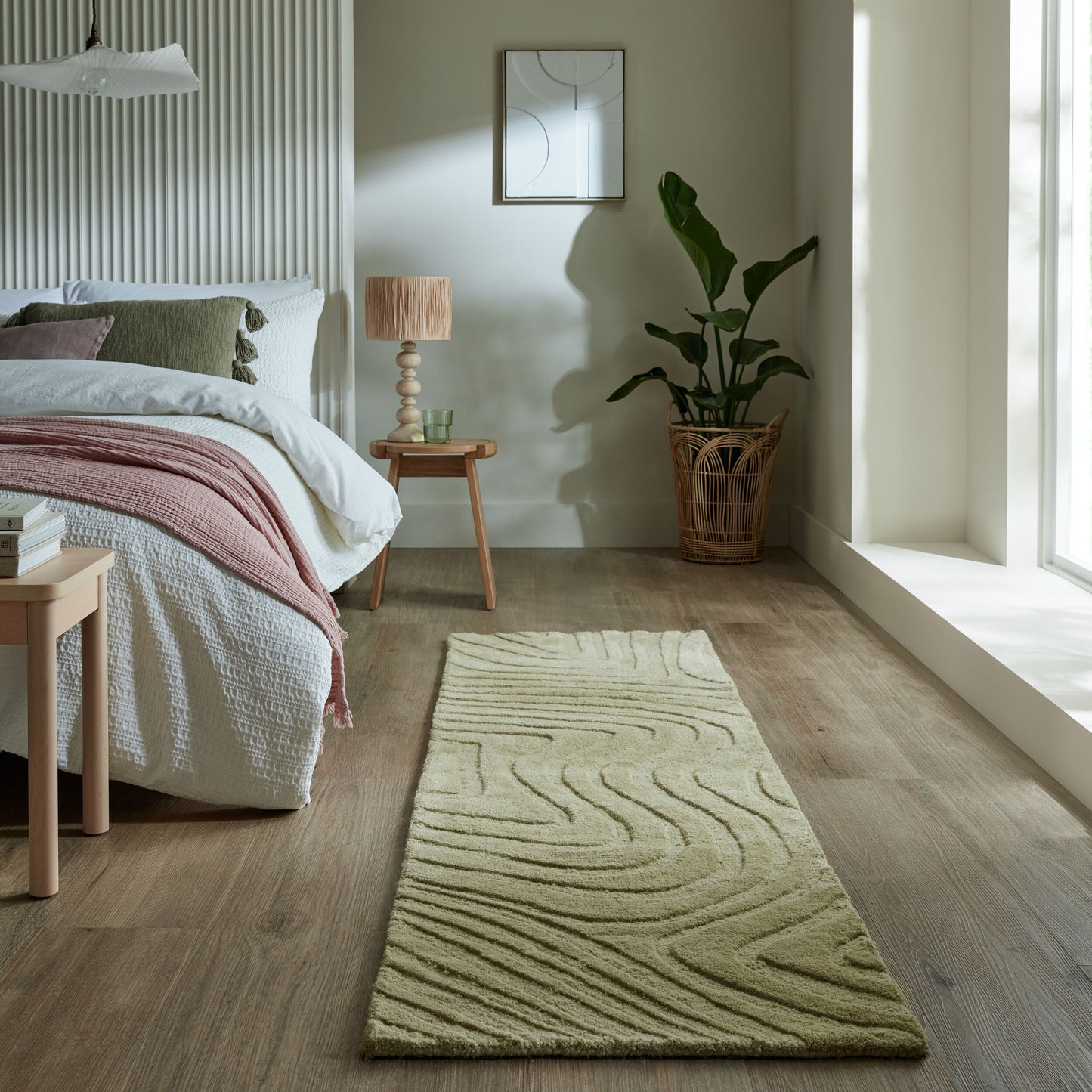 Tapis pure laine tufté main ALLAY