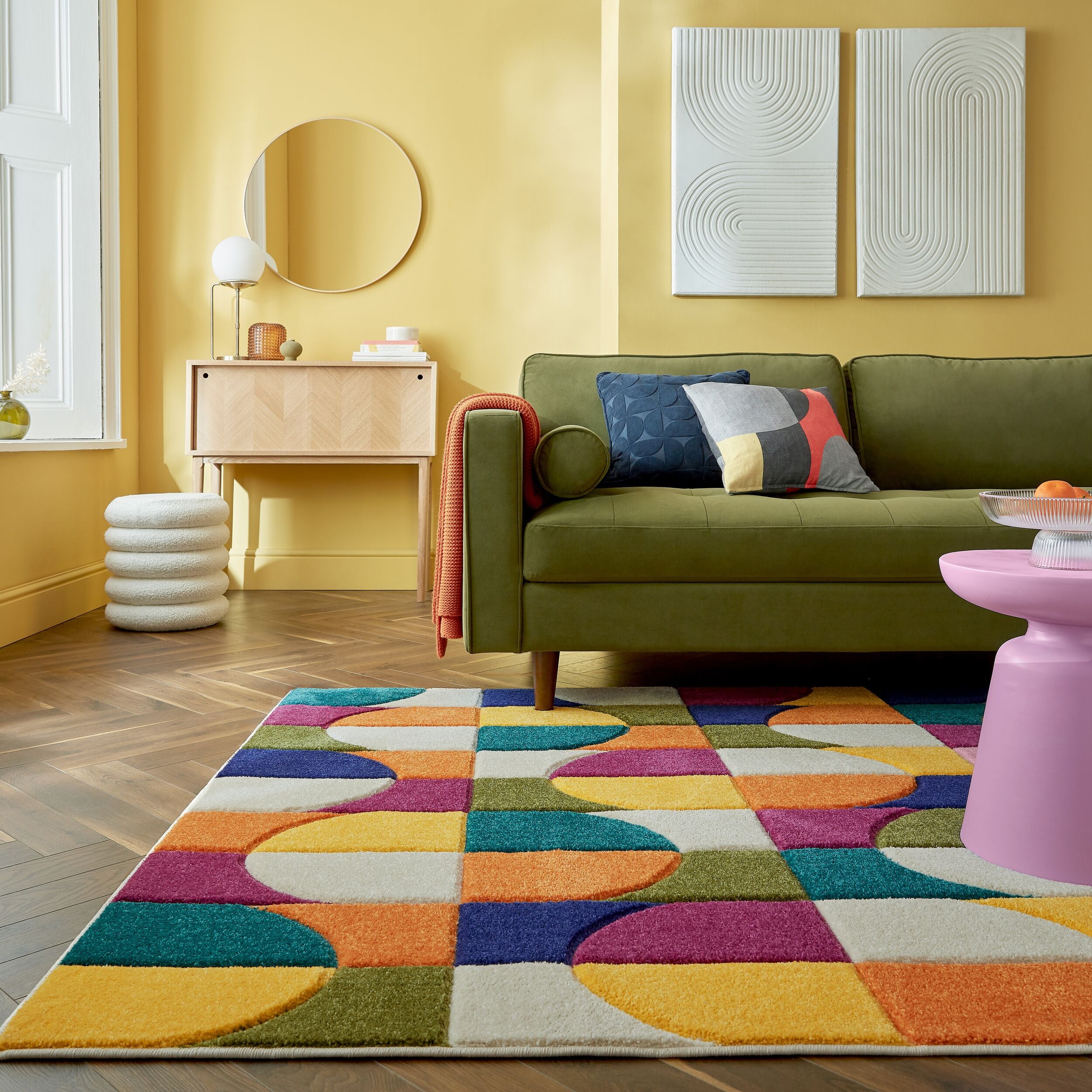 Alfombra de salón de diseño LALA