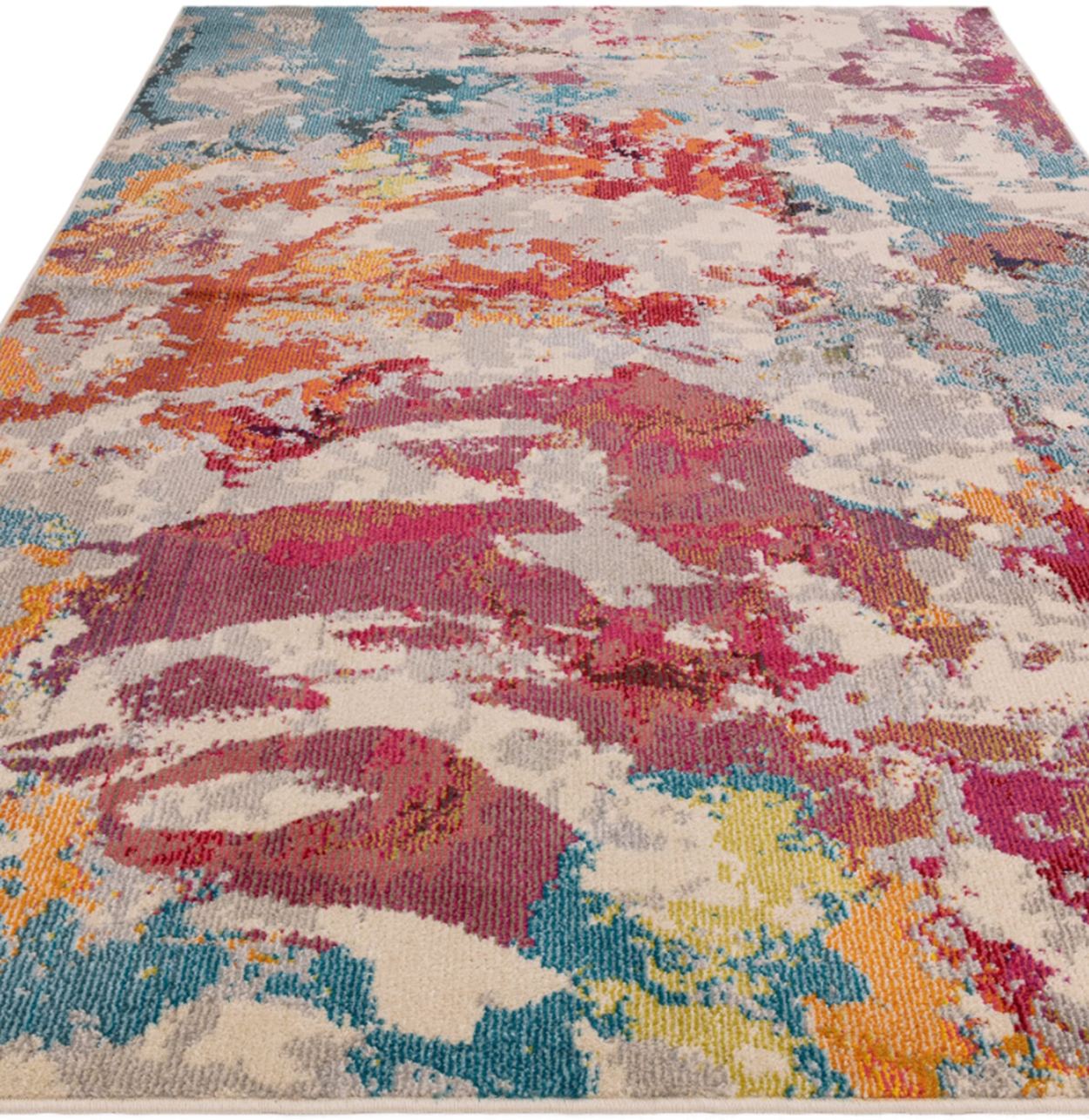 Tapis tissé plat moderne SWASH