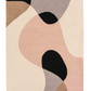 Tapis de salon moderne pure laine PINKY