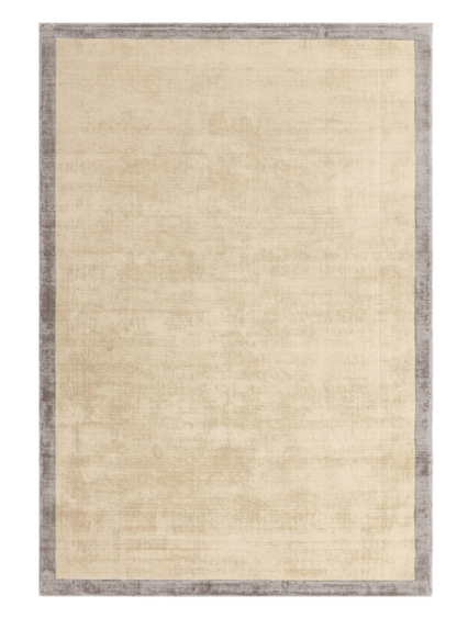 Tapis de salon tissé main en viscose LAME NEO