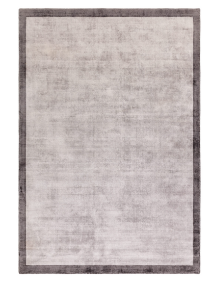 Tapis de salon tissé main en viscose LAME NEO