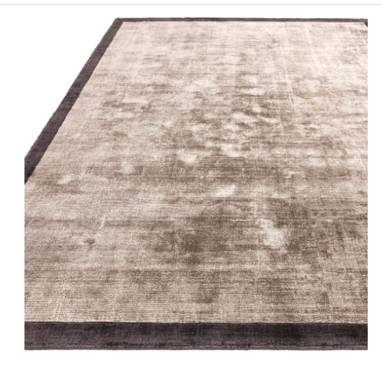 Tapis de salon tissé main en viscose LAME NEO