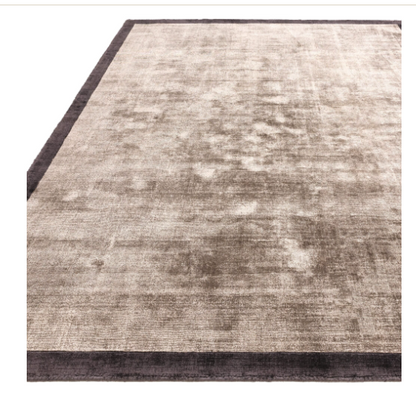 Tapis de salon tissé main en viscose LAME NEO