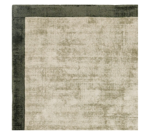 Tapis de salon tissé main en viscose LAME NEO