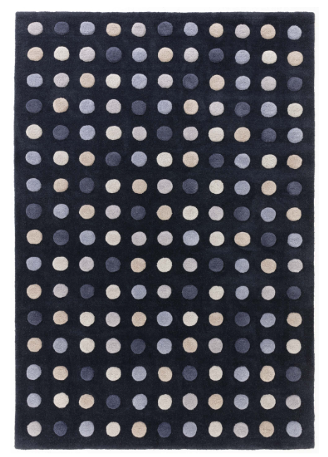 Tapis de salon moderne pure laine NEKO