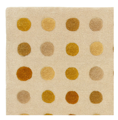 Tapis de salon moderne pure laine NEKO