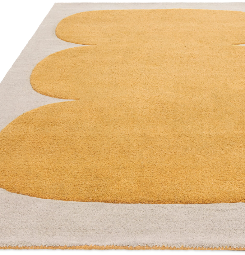 Tapis de salon moderne en laine ALFRESCO