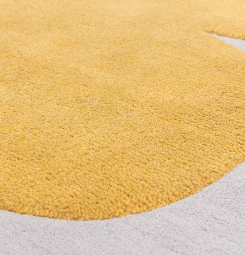 Tapis de salon moderne en laine ALFRESCO