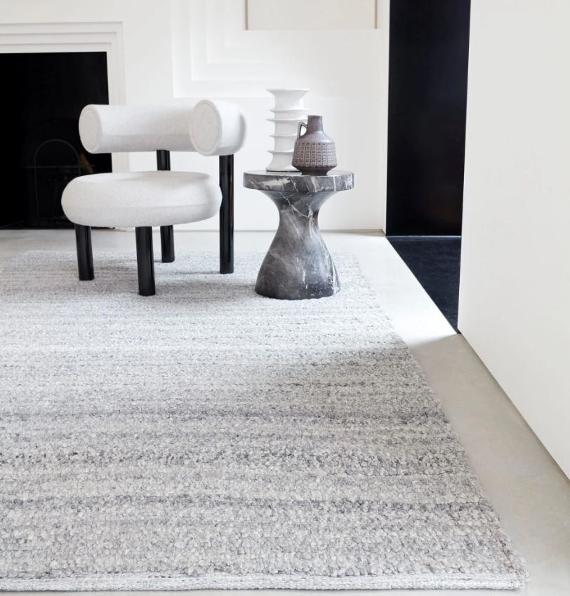 Tapis de salon moderne tissé main SUBBA