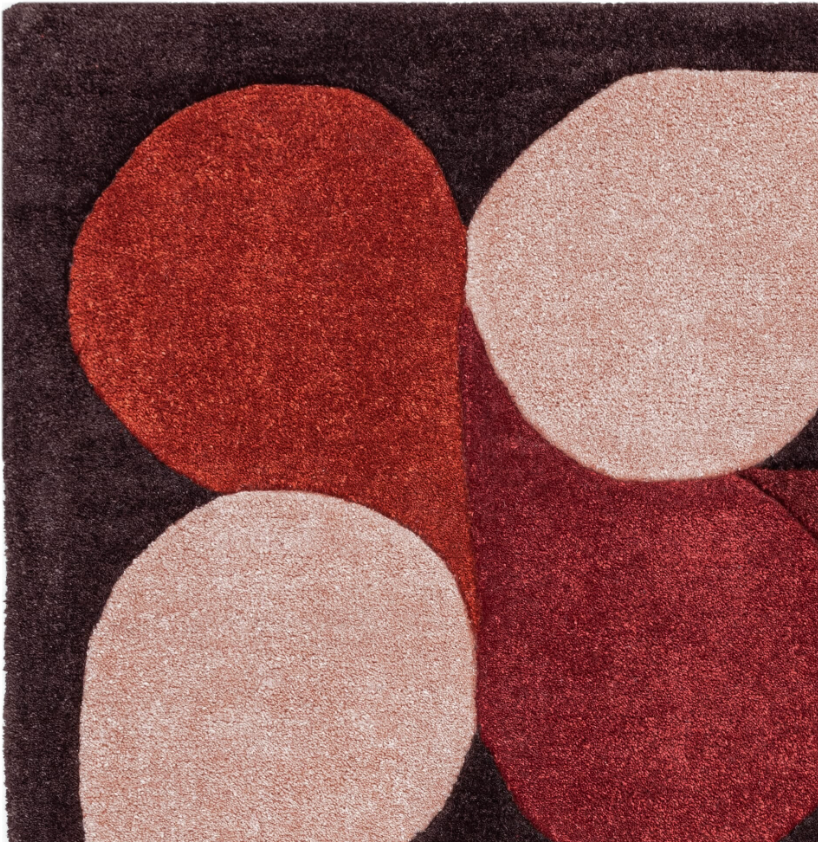 Alfombra de salón moderna y de diseño GLIB