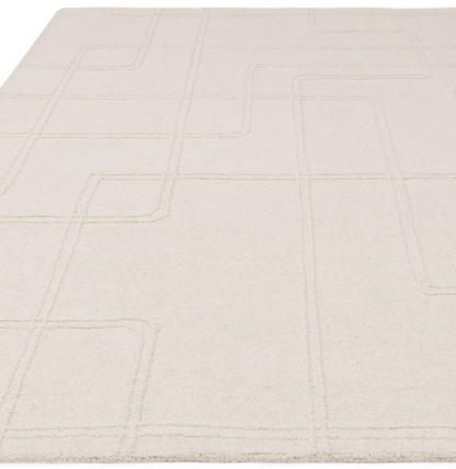 Tapis de salon pure laine LINEA