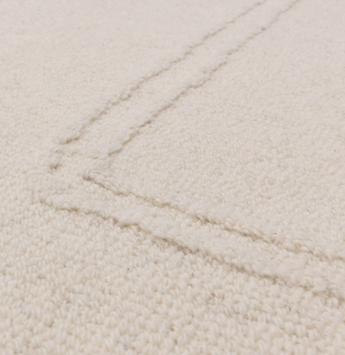 Tapis de salon pure laine LINEA