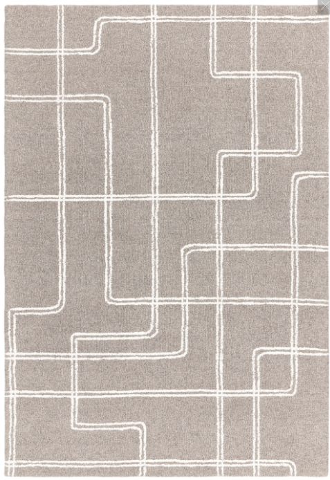 Tapis de salon pure laine LINEA