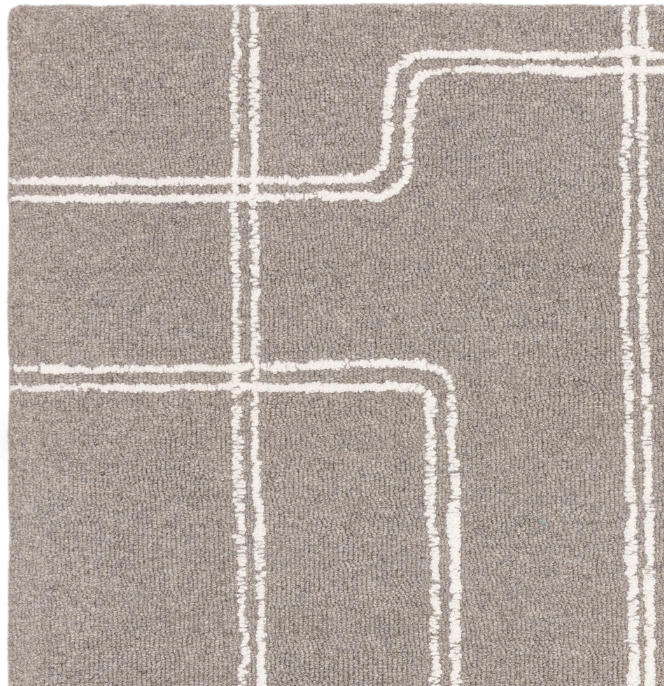 Tapis de salon pure laine LINEA
