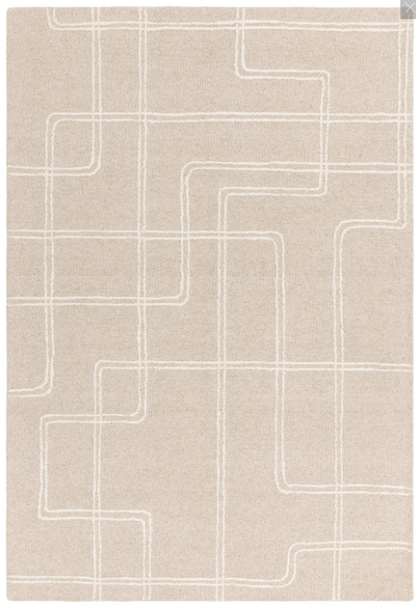 Tapis de salon pure laine LINEA