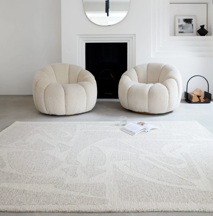 Tapis de salon pure laine GROOM