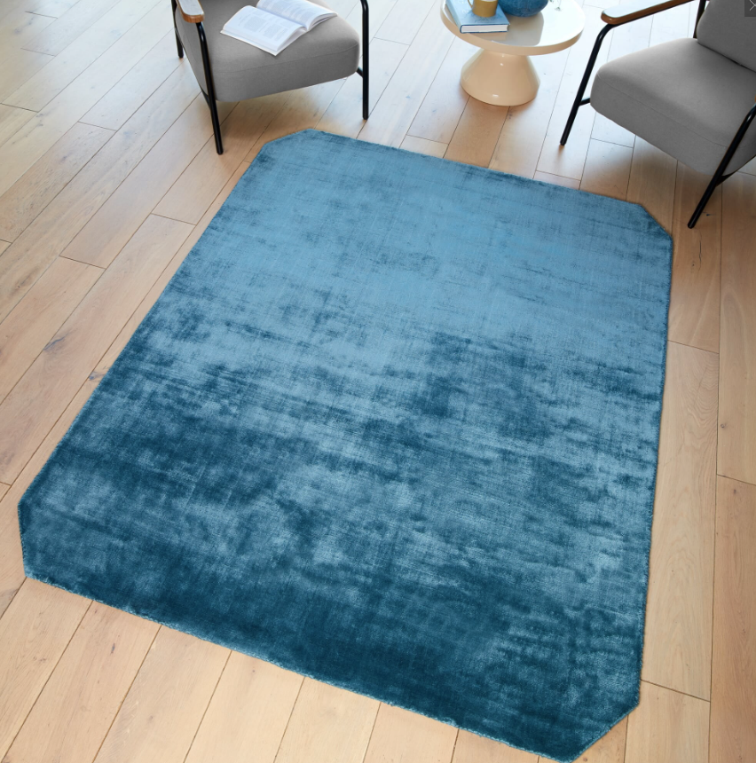 Tapis de salon moderne en viscose SHAFT